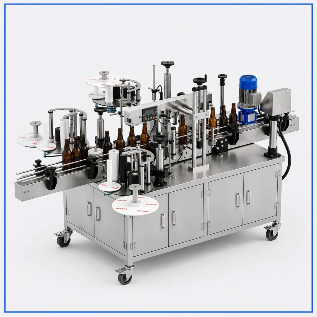 Front and Back Labelling Machines