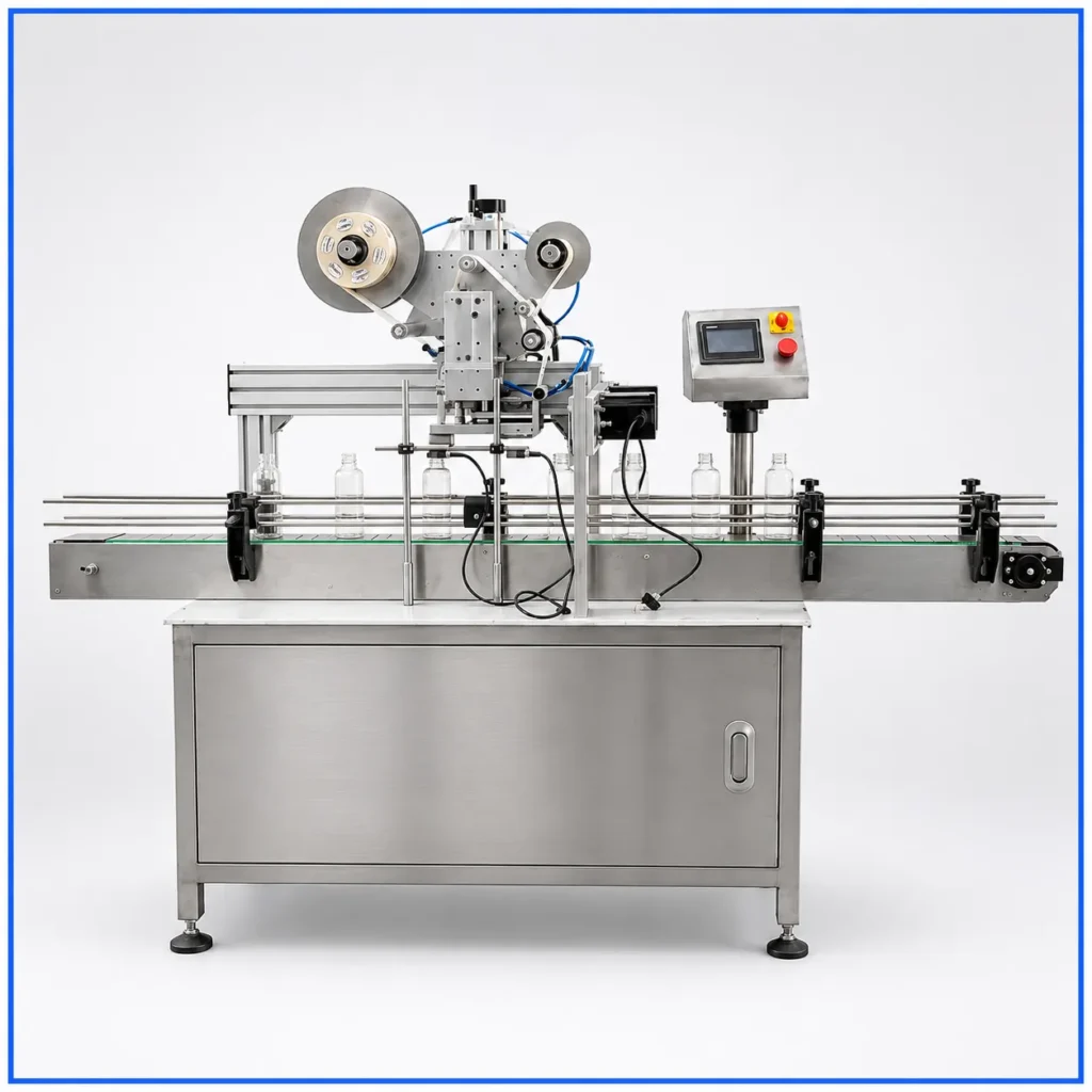 Top Label Applicator Machines